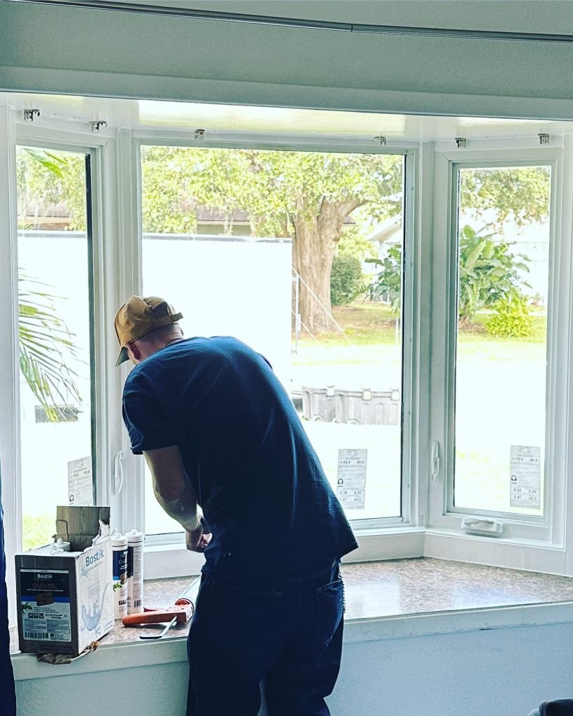 Casement window installation