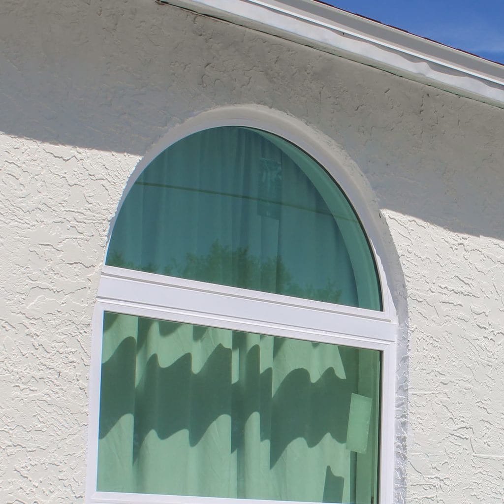 Arched impact window from Storm Pro for window replacement in Bonita Springs