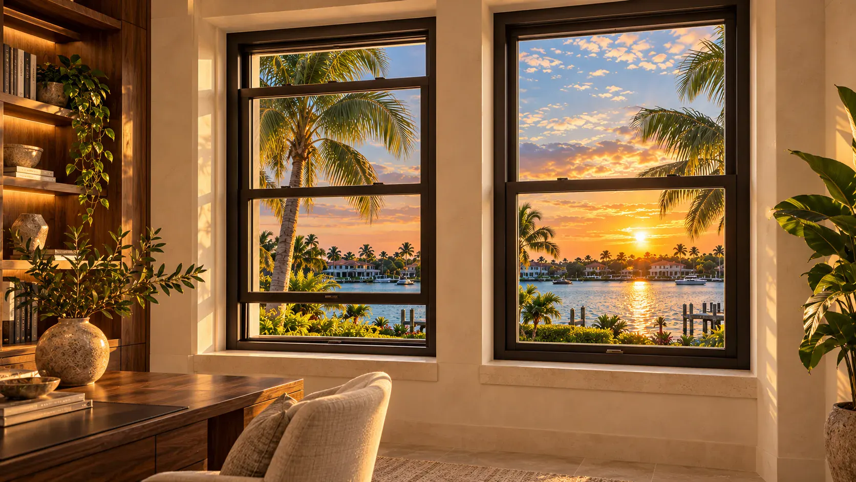 Impact-resistant double hung windows by Storm Pro Window and Door