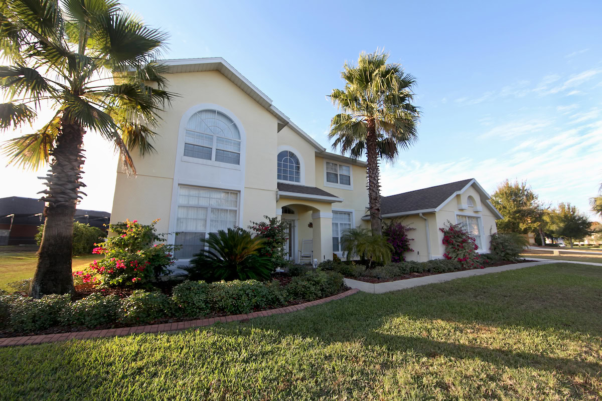Florida home after impact window replacement